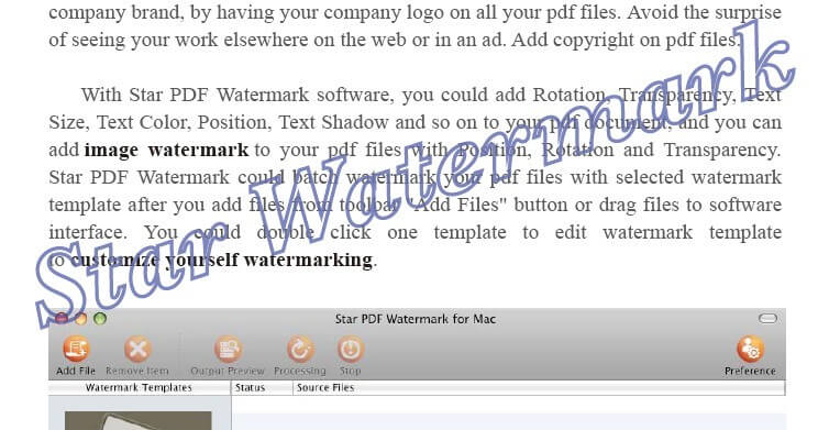 mac pdf watermark