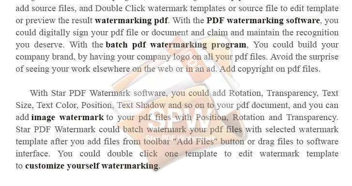 mac pdf watermark