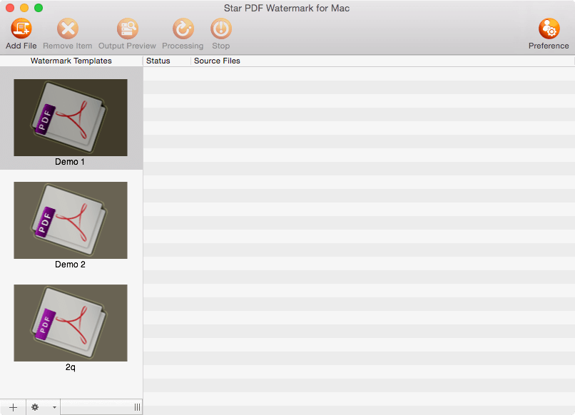 Star PDF Watermark for Mac 1.8.4